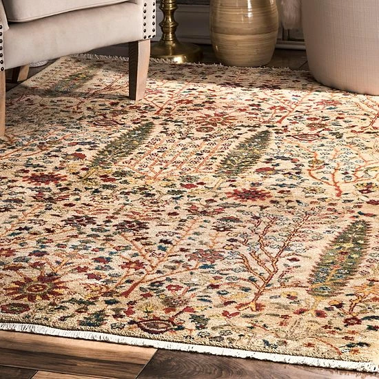 NuLOOM Dasilva Gabbeh Fringe Area Rug 4 NuLOOM Dasilva Gabbeh Fringe Area Rug - Image 2