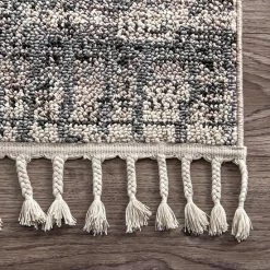 NuLOOM Pamela Moroccan Tassel Area Rug Gray Multi -nuLOOM Sales Store unnamed file 4215