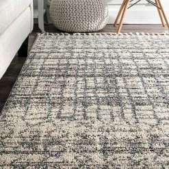 NuLOOM Pamela Moroccan Tassel Area Rug Gray Multi -nuLOOM Sales Store unnamed file 4216