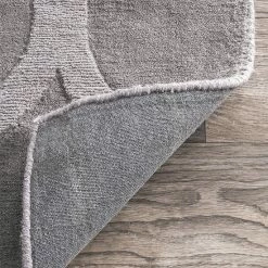 NuLOOM Maybell Gray Quatrefoil Rug Cream -nuLOOM Sales Store unnamed file 4226