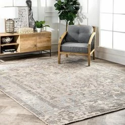 NuLOOM Kendra Hand Knotted Floral Medallion Area Rug 7 NuLOOM Kendra Hand Knotted Floral Medallion Area Rug -nuLOOM Sales Store unnamed file 4237