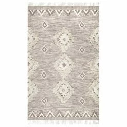 NuLOOM Savannah Moroccan Fringe Wool Rug Light Gray 27 NuLOOM Savannah Moroccan Fringe Wool Rug Light Gray -nuLOOM Sales Store unnamed file 425