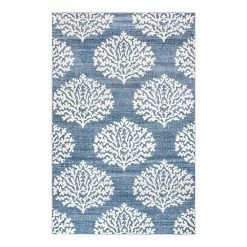 NuLOOM Brinley Trellis Indoor/Outdoor Area Rug Blue -nuLOOM Sales Store unnamed file 4250