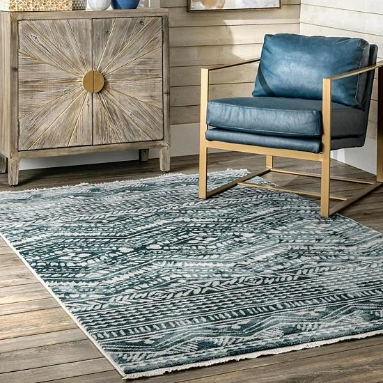 NuLOOM Azaria Striped Relief Area Rug 4 NuLOOM Azaria Striped Relief Area Rug - Image 2