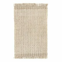 nuLOOM Sales Store 18 NuLOOM Keilani Striped Braided Jute Area Rug Off White