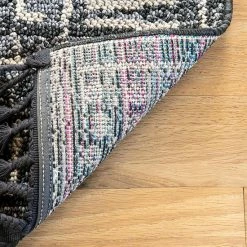 NuLOOM Tulia Vintage Geometric Tassel Area Rug Beige Khaki -nuLOOM Sales Store unnamed file 4266