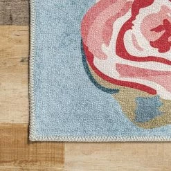 NuLOOM Lauryn Machine Washable Floral Area Rug -nuLOOM Sales Store unnamed file 4278