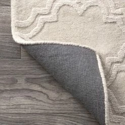 NuLOOM Wilhelmina Gray Trellis Rug Cream 10 NuLOOM Wilhelmina Gray Trellis Rug Cream -nuLOOM Sales Store unnamed file 4287
