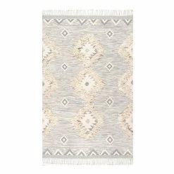 NuLOOM Savannah Moroccan Fringe Wool Rug Light Gray 31 NuLOOM Savannah Moroccan Fringe Wool Rug Light Gray -nuLOOM Sales Store unnamed file 429