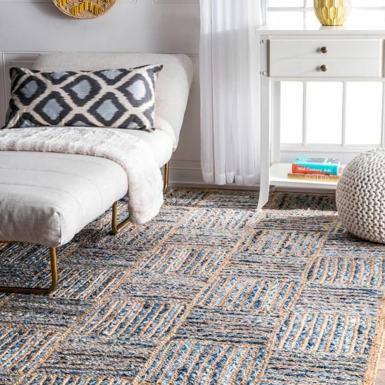 NuLOOM Dune Road Elva Geometric Braided Jute Blend Rug 3 NuLOOM Dune Road Elva Geometric Braided Jute Blend Rug - Image 2
