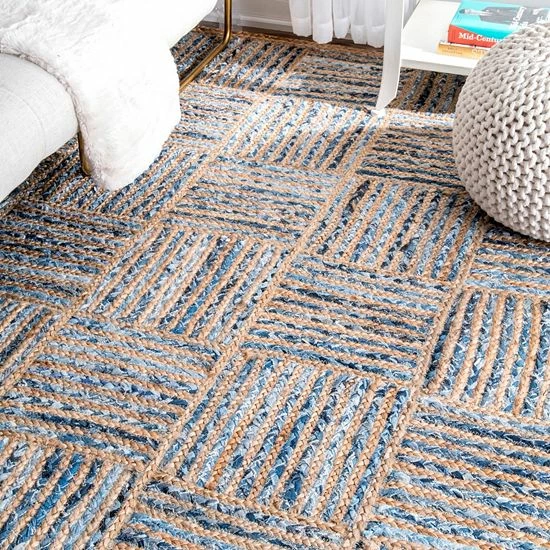 NuLOOM Dune Road Elva Geometric Braided Jute Blend Rug 5 NuLOOM Dune Road Elva Geometric Braided Jute Blend Rug - Image 4