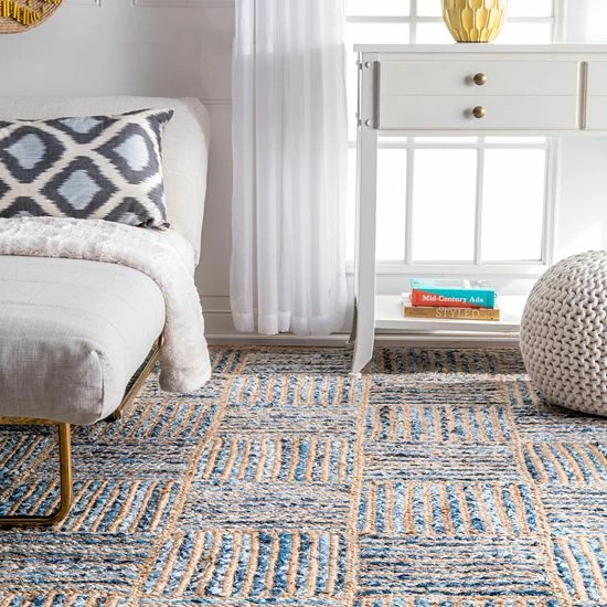 NuLOOM Dune Road Elva Geometric Braided Jute Blend Rug 6 NuLOOM Dune Road Elva Geometric Braided Jute Blend Rug - Image 5