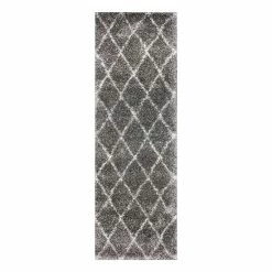 NuLOOM Diamond Geometric Lattice Shag Rug Ash 11 NuLOOM Diamond Geometric Lattice Shag Rug Ash -nuLOOM Sales Store unnamed file 452