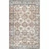 NuLOOM Finley Machine Washable Vintage Distressed Area Rug Gray 1 NuLOOM Finley Machine Washable Vintage Distressed Area Rug Gray -nuLOOM Sales Store unnamed file 455