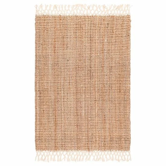 NuLOOM Raleigh Solid Jute Blend Rug Natural 3 NuLOOM Raleigh Solid Jute Blend Rug Natural