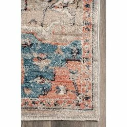 NuLOOM Janessa Croix Medallion Area Rug Beige -nuLOOM Sales Store unnamed file 481