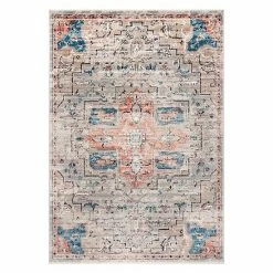 NuLOOM Janessa Croix Medallion Area Rug Beige -nuLOOM Sales Store unnamed file 484