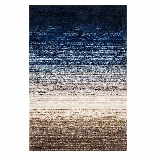 NuLOOM Classic Ombre Striped Shag Rug 3 NuLOOM Classic Ombre Striped Shag Rug