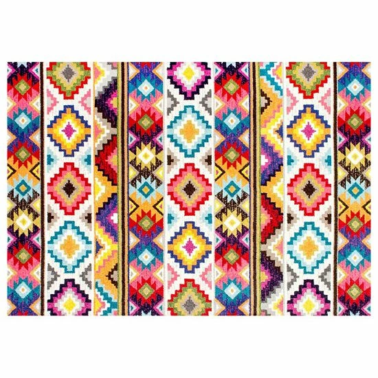 NuLOOM Carnival Lizmar Retro Geometric Rug 3 NuLOOM Carnival Lizmar Retro Geometric Rug