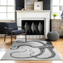 Alternative view of NuLOOM Adrienne Octopus Area Rug