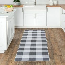 NuLOOM Lucy Machine Washable Farmhouse Buffalo Plaid Area Rug -nuLOOM Sales Store unnamed file 499