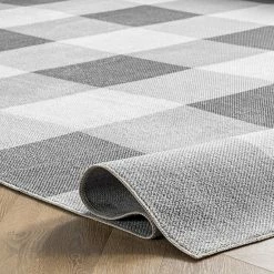 NuLOOM Lucy Machine Washable Farmhouse Buffalo Plaid Area Rug -nuLOOM Sales Store unnamed file 503