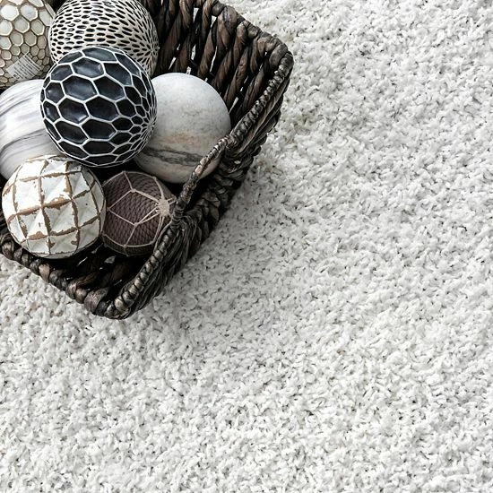 NuLOOM Arden Homely Shag Area Rug White 6 NuLOOM Arden Homely Shag Area Rug White - Image 4