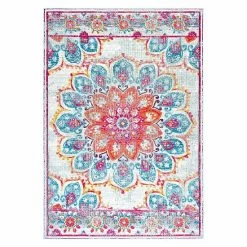NuLOOM Bodrum Kiyoko Vintage Floral Rug Blue -nuLOOM Sales Store unnamed file 527