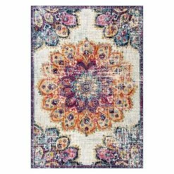 NuLOOM Bodrum Kiyoko Vintage Floral Rug Blue -nuLOOM Sales Store unnamed file 528