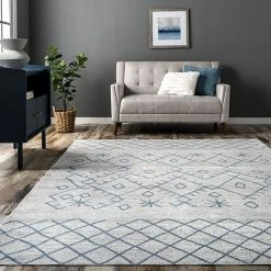 NuLOOM Juniper Washable Crosshatch Area Rug -nuLOOM Sales Store unnamed file 544