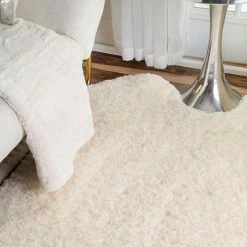 NuLOOM Sexto Pelt Faux Sheepskin Solid Shag Rug - 4'9'' X 6' -nuLOOM Sales Store unnamed file 548