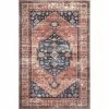 NuLOOM Medallion Bordered Machine Washable Area Rug 1 NuLOOM Medallion Bordered Machine Washable Area Rug -nuLOOM Sales Store unnamed file 567