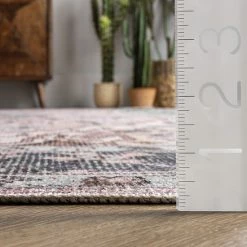 NuLOOM Sasha Machine Washable Medallion Area Rug -nuLOOM Sales Store unnamed file 576