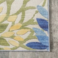 NuLOOM Rosana Floral Machine Washable Indoor Outdoor Area Rug -nuLOOM Sales Store unnamed file 637