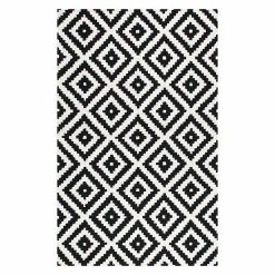 NuLOOM Kellee Geometric Wool Rug Gray