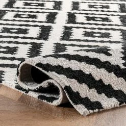 NuLOOM Kellee Geometric Wool Rug Gray 24 NuLOOM Kellee Geometric Wool Rug Gray -nuLOOM Sales Store unnamed file 663
