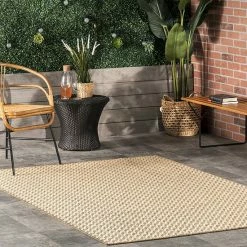 NuLOOM Camryn Abstract Herringbone Indoor Outdoor Rug -nuLOOM Sales Store unnamed file 688