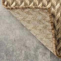 NuLOOM Camryn Abstract Herringbone Indoor Outdoor Rug -nuLOOM Sales Store unnamed file 689