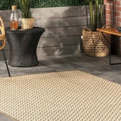NuLOOM Camryn Abstract Herringbone Indoor Outdoor Rug -nuLOOM Sales Store unnamed file 693