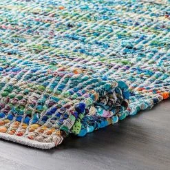 NuLOOM Hand Woven Chevron Rochell Indigo -nuLOOM Sales Store unnamed file 704