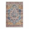 NuLOOM Ehtel Medallion Framed Floral Rug Light Blue -nuLOOM Sales Store unnamed file 708