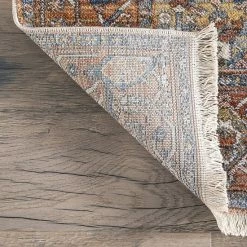 NuLOOM Ehtel Medallion Framed Floral Rug Light Blue -nuLOOM Sales Store unnamed file 714