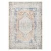 NuLOOM Jacquie Machine Washable Vintage Floral Area Rug Peach