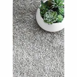 NuLOOM Airy Shag Gynel Cloudy Solid Rug Silver -nuLOOM Sales Store unnamed file 750