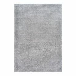 NuLOOM Airy Shag Gynel Cloudy Solid Rug Silver -nuLOOM Sales Store unnamed file 754