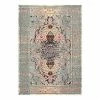 NuLOOM Distressed Persian Sarita Framed Floral Area Rug Gray -nuLOOM Sales Store unnamed file 756