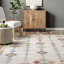 NuLOOM Kiya Machine Washable Moroccan Tribal Geometric Area Rug -nuLOOM Sales Store unnamed file 792