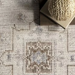 NuLOOM Krystin Machine Washable Distressed Area Rug -nuLOOM Sales Store unnamed file 813