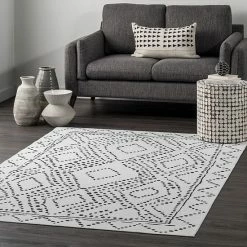 NuLOOM Mila Machine Washable Diamond Trellis Rug -nuLOOM Sales Store unnamed file 827