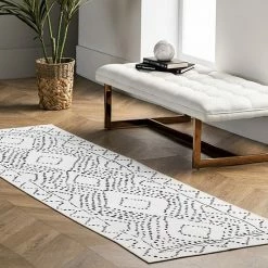 NuLOOM Mila Machine Washable Diamond Trellis Rug -nuLOOM Sales Store unnamed file 828